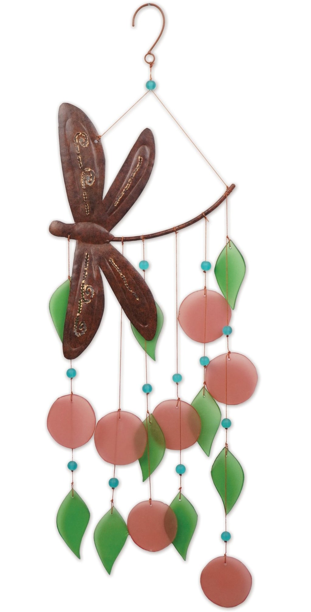 Dragonfly Sea Glass Chime - Che Cose Belle