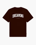 Dreaming Tee - Chestnut/White