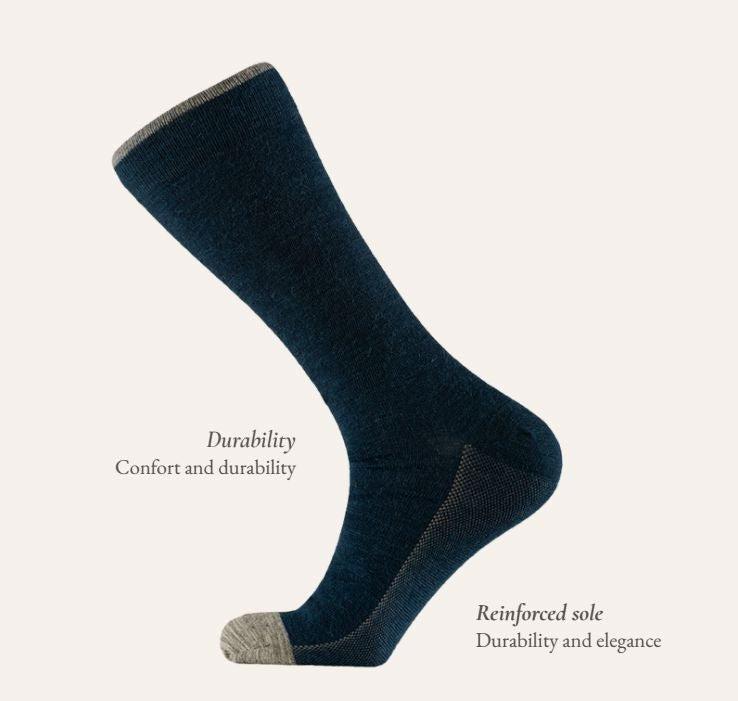 Dress/Liner Crew Premium Alpaca Socks - Che Cose Belle