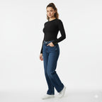 Drew Black Long Sleeve Crew - Che Cose Belle