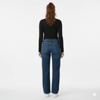 Drew Black Long Sleeve Crew - Che Cose Belle
