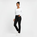 Drew White Long Sleeve Crew - Che Cose Belle