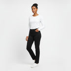 Drew White Long Sleeve Crew - Che Cose Belle