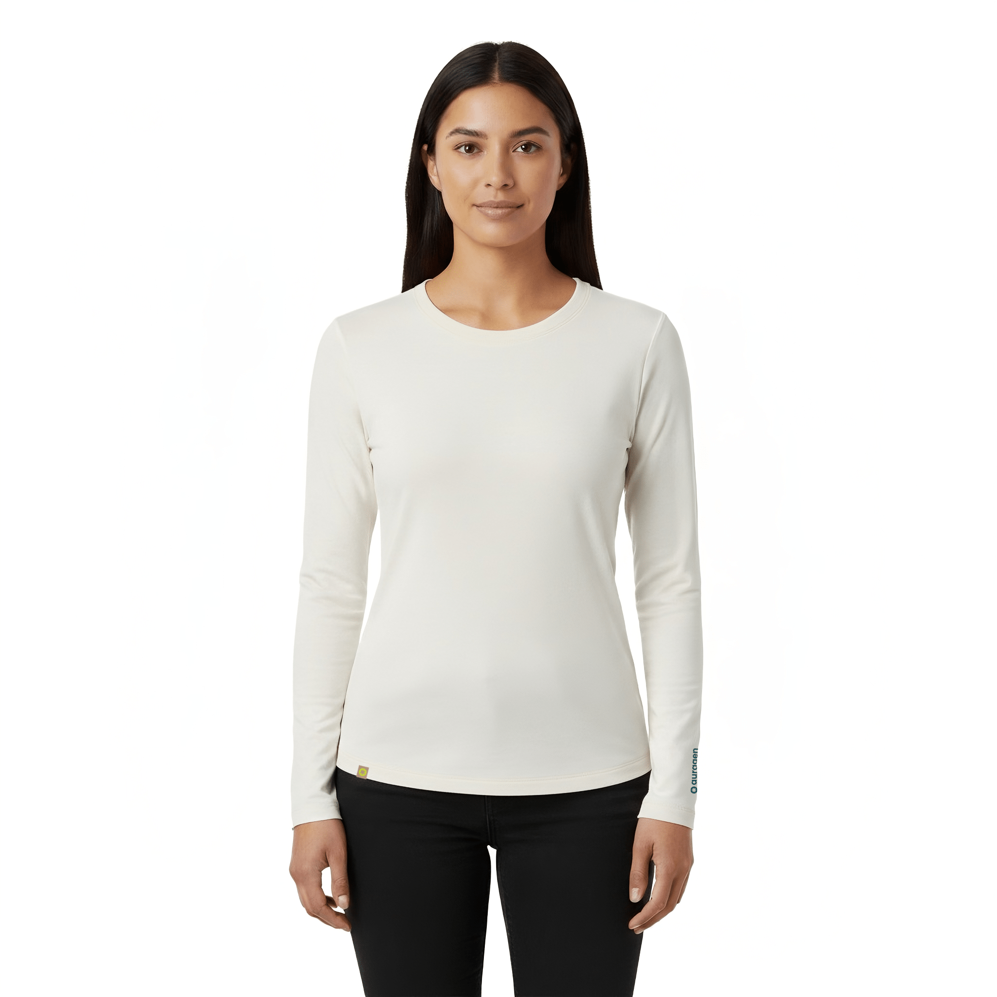 Drew White Long Sleeve Crew - Che Cose Belle