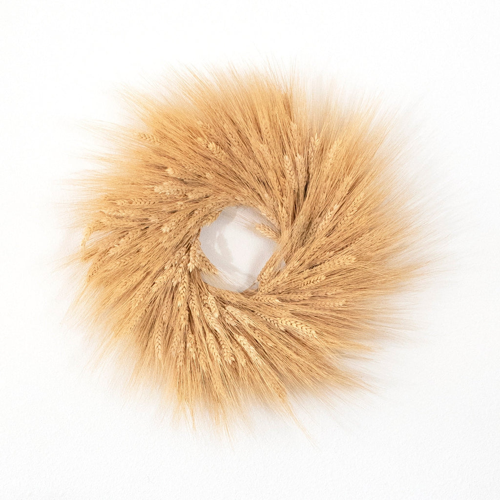Dried Wheat Wreath - Che Cose Belle