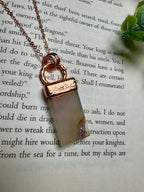 Druzy Agate Necklace - Che Cose Belle