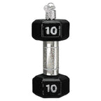 Dumbell Weight Glass Ornament - Che Cose Belle