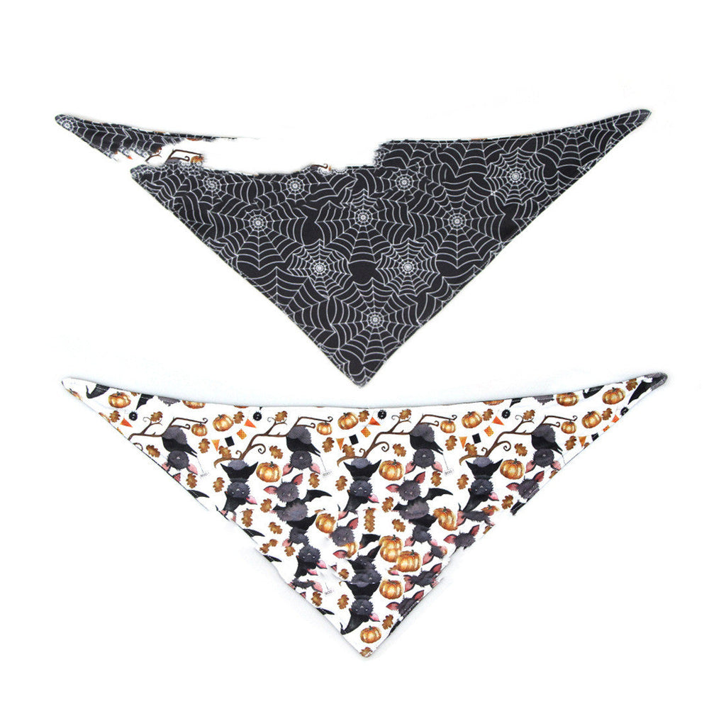 Halloween Double-Sided Pet Bandana