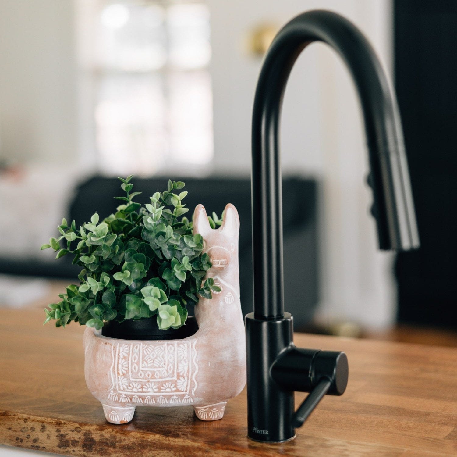 Llama Terracotta Planter