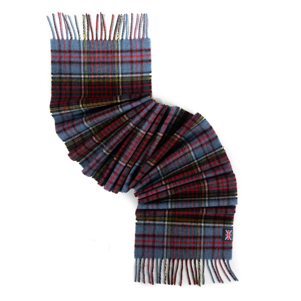 Prince of Scots Merino Lambswool Tartan Scarf (Anderson)