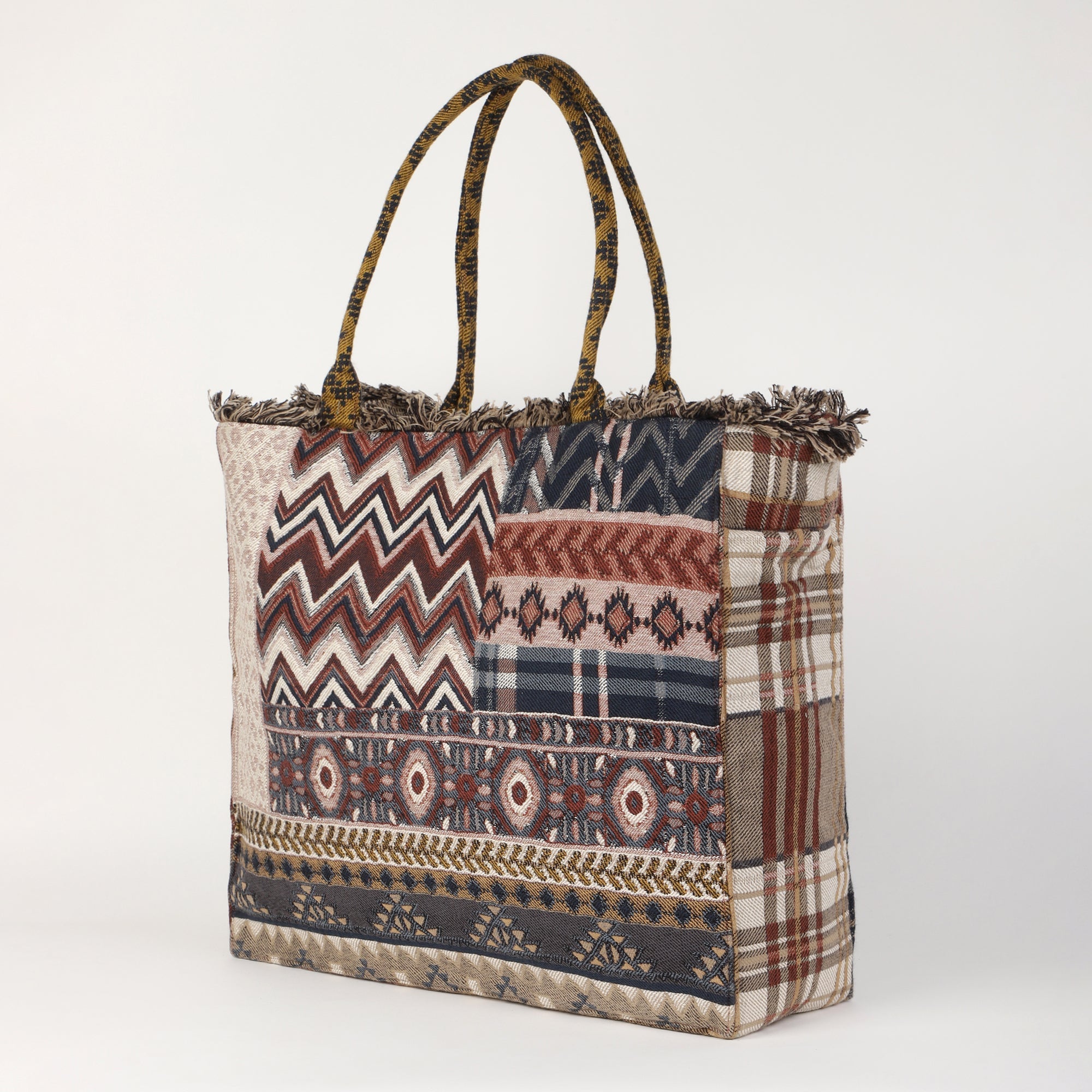 Eminent Jacquard Bag - Beige Brown