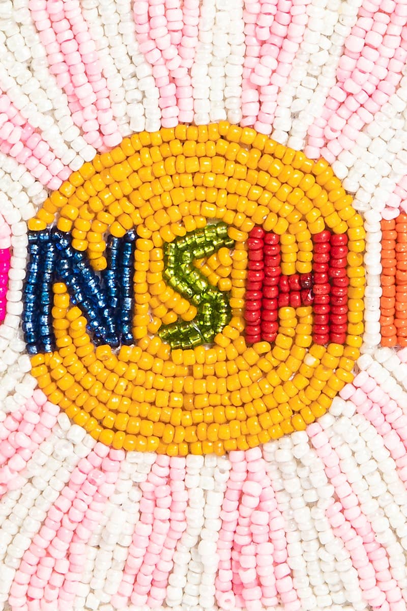 Sunshine Beaded Coin Purse