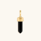 Earthly Guardian - Black Onyx Pointer Charm - Che Cose Belle