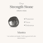 Earthly Guardian - Black Onyx Pointer Charm - Che Cose Belle