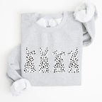 Easter Bunnies, Polka Dot, Dalmatian Print, Trend, Pattern Sweatshirt - Che Cose Belle
