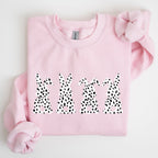 Easter Bunnies, Polka Dot, Dalmatian Print, Trend, Pattern Sweatshirt - Che Cose Belle