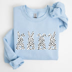 Easter Bunnies, Polka Dot, Dalmatian Print, Trend, Pattern Sweatshirt - Che Cose Belle