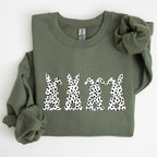 Easter Bunnies, Polka Dot, Dalmatian Print, Trend, Pattern Sweatshirt - Che Cose Belle