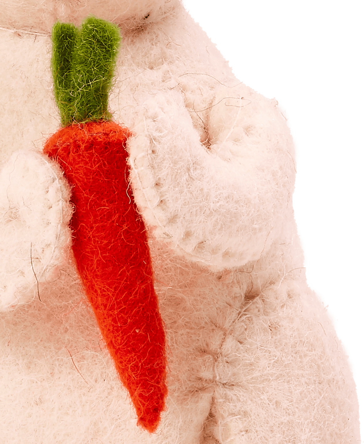 Easter Bunny Hand Felted Wool Arcadia Home - Che Cose Belle