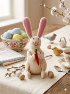 Easter Bunny Hand Felted Wool Arcadia Home - Che Cose Belle