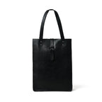 Ebony Elegance Leather Tote - Che Cose Belle
