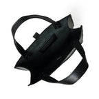 Ebony Elegance Leather Tote - Che Cose Belle
