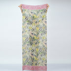 Fern Wool Twill Scarf - Moss Green