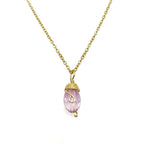 Gold Birthstone necklace