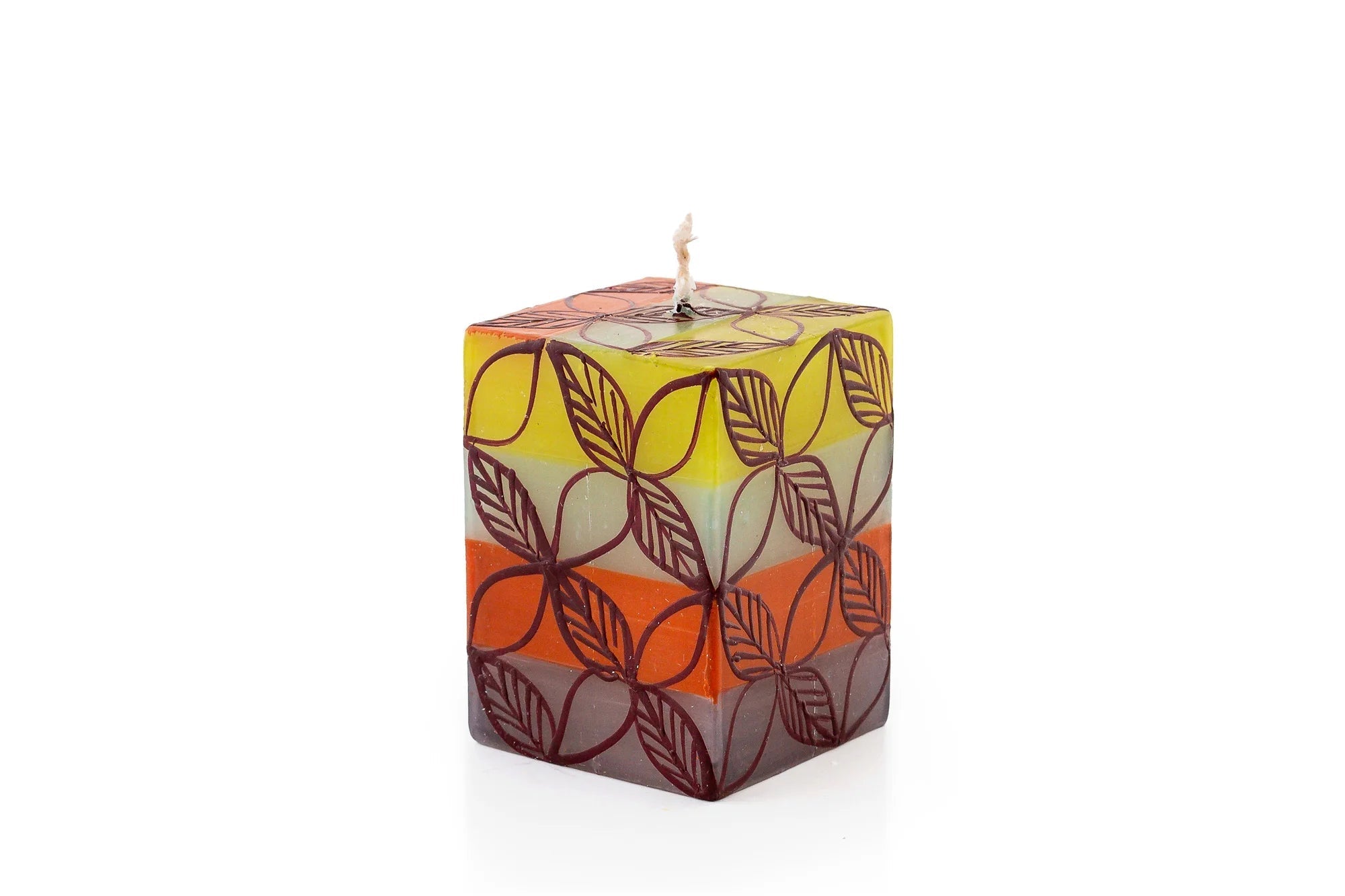 Magic Garden Painted Candles