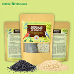 Edible Birdhouses Re - Seeding Kit – Premium Wild Bird Seed Mix - Che Cose Belle