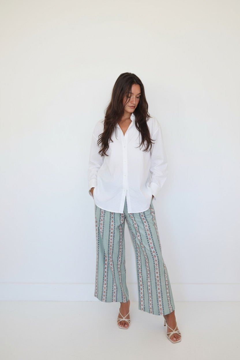 Edison Pant in Antique Floral - Che Cose Belle