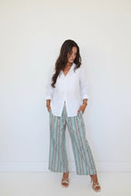 Edison Pant in Antique Floral - Che Cose Belle