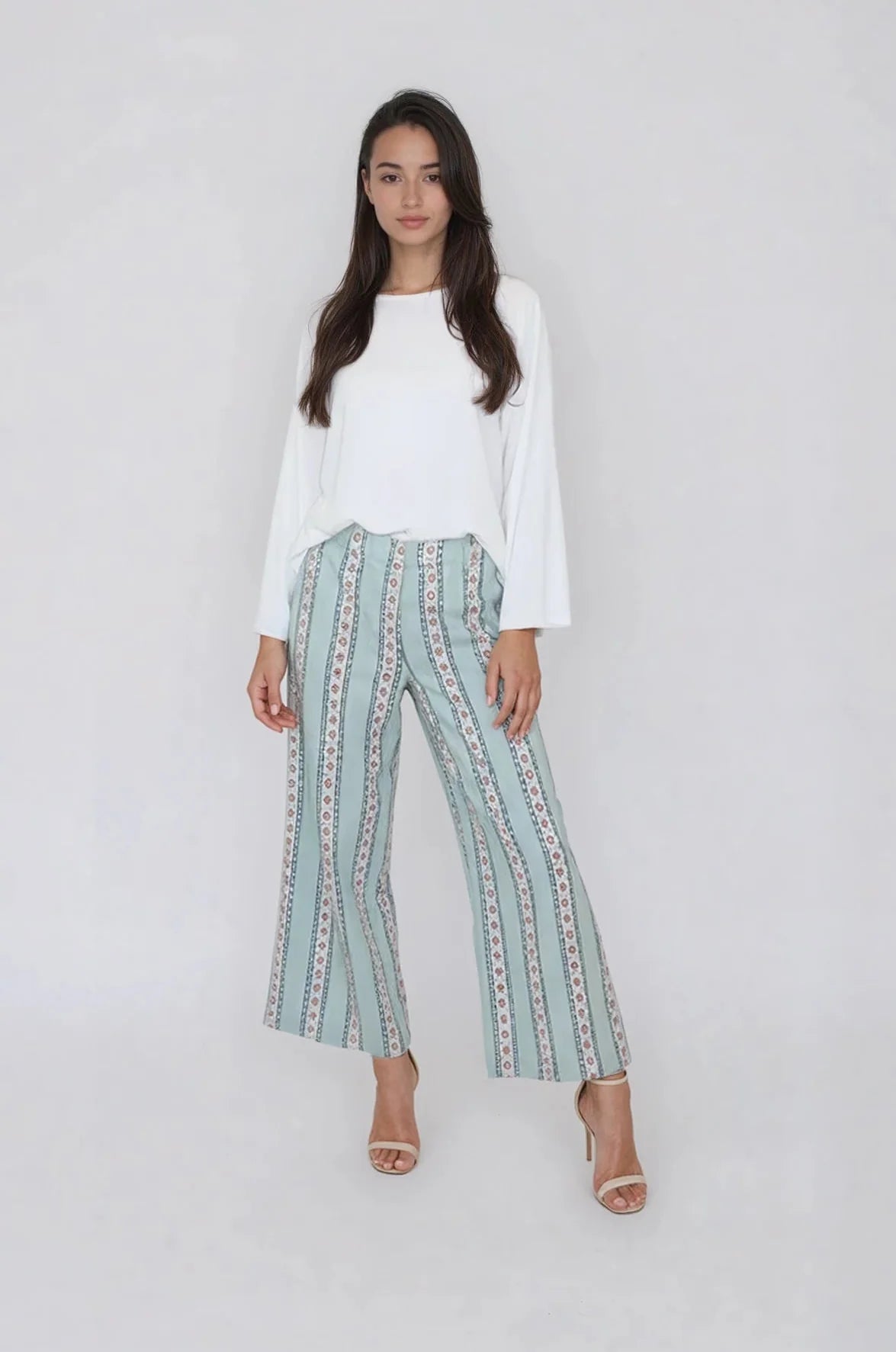 Edison Pant in Antique Floral - Che Cose Belle