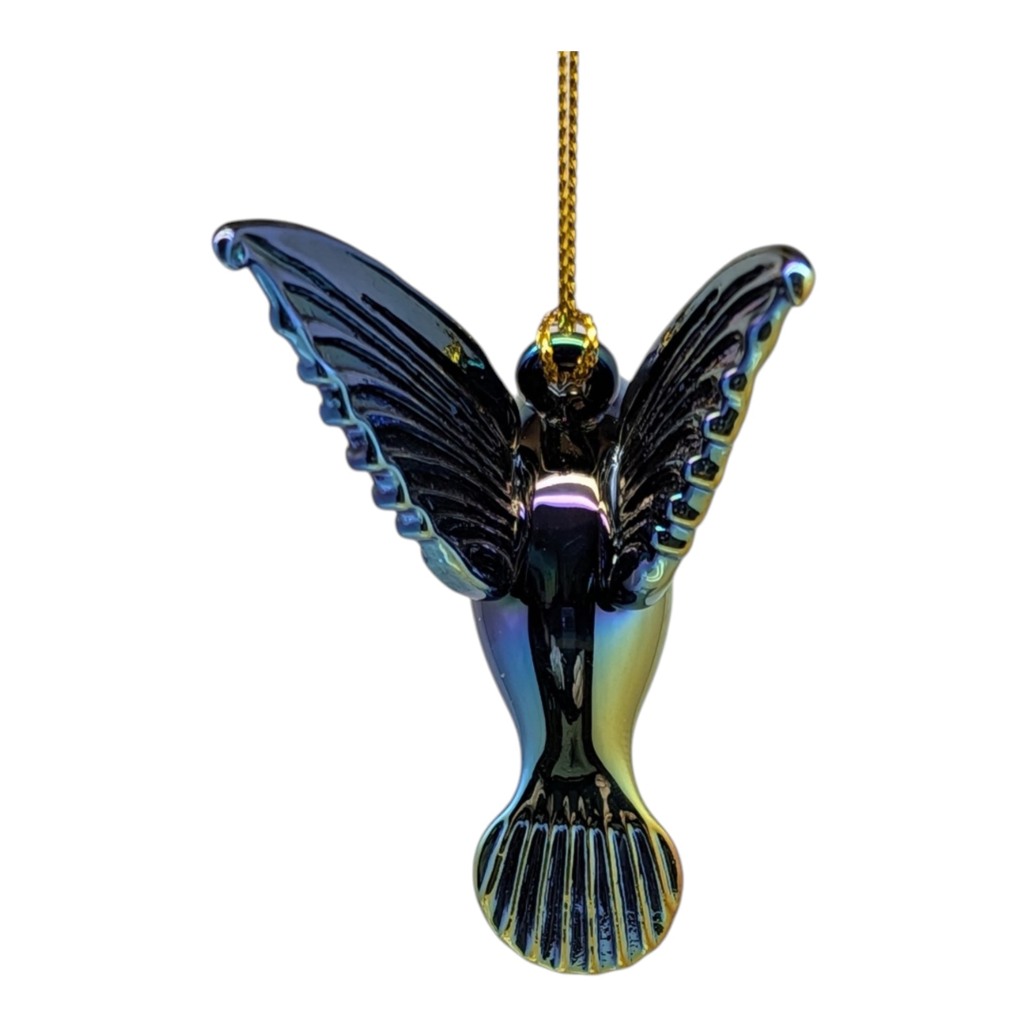 Egyptian Glass Hummingbird Ornament - Chromatic Collection - Che Cose Belle