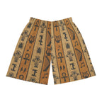 Egyptian Hieroglyphic Print sports Shorts - Che Cose Belle