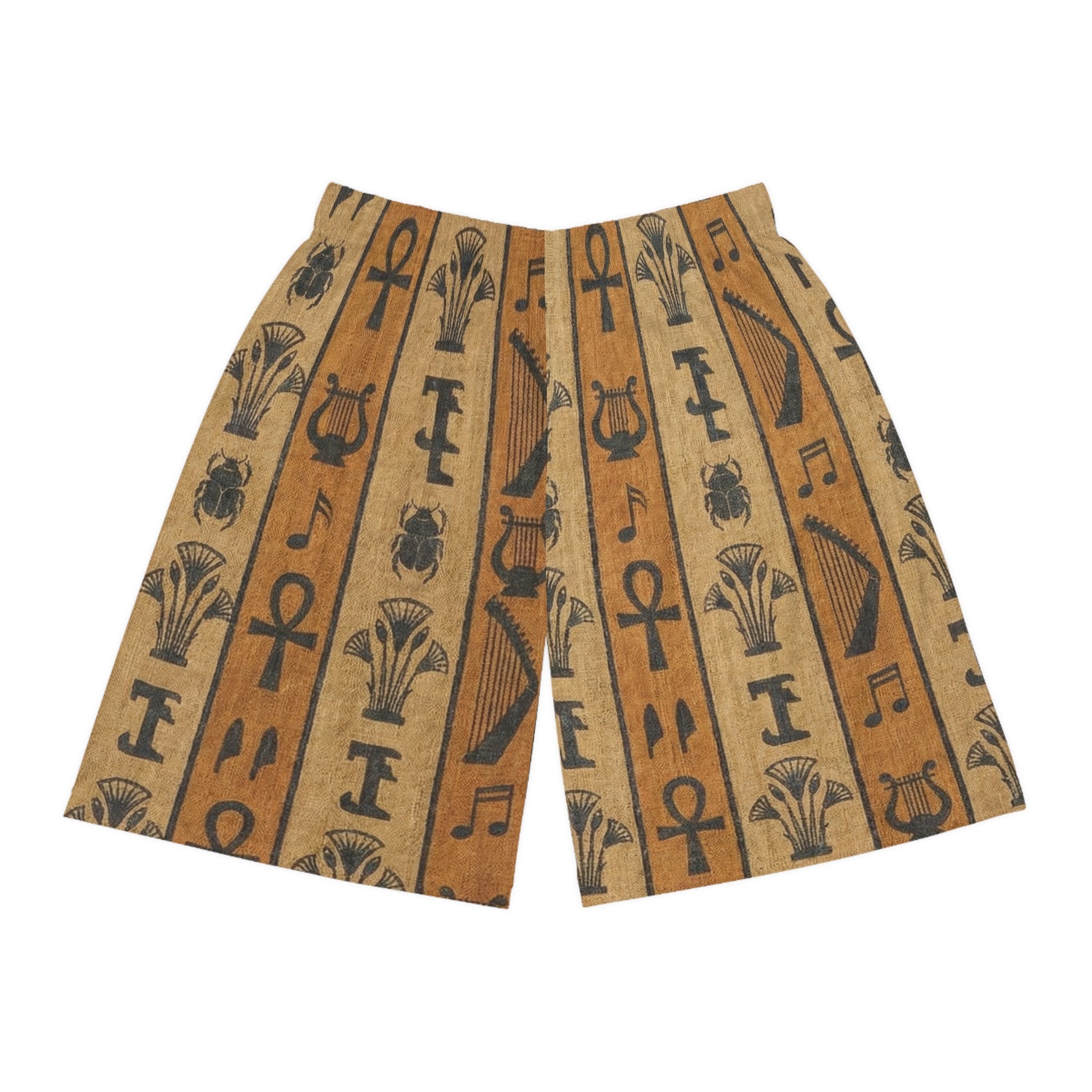Egyptian Hieroglyphic Print sports Shorts - Che Cose Belle