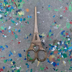Eiffel Tower Mini Scissors in Antique Bronze, Rose Gold, Silver, Iridescent, or Gold - Che Cose Belle