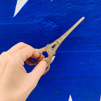 Eiffel Tower Mini Scissors in Antique Bronze, Rose Gold, Silver, Iridescent, or Gold - Che Cose Belle