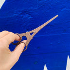 Eiffel Tower Mini Scissors in Antique Bronze, Rose Gold, Silver, Iridescent, or Gold - Che Cose Belle