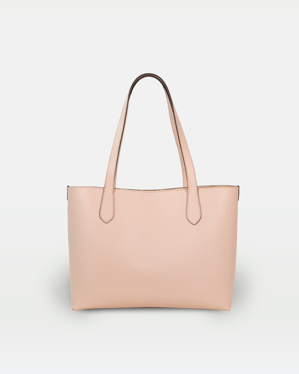 Elba medium size structured tote in vegetable - tanned leather - Che Cose Belle