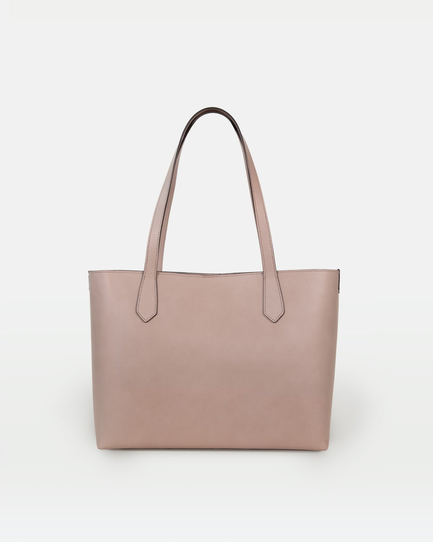 Elba medium size structured tote in vegetable - tanned leather - Che Cose Belle