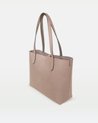 Elba medium size structured tote in vegetable - tanned leather - Che Cose Belle