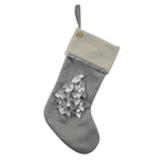 Elegant Stocking With Tree Motif - Che Cose Belle