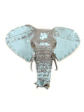 Elephant Animal Mask - Recycled Metal Wall Art - Che Cose Belle