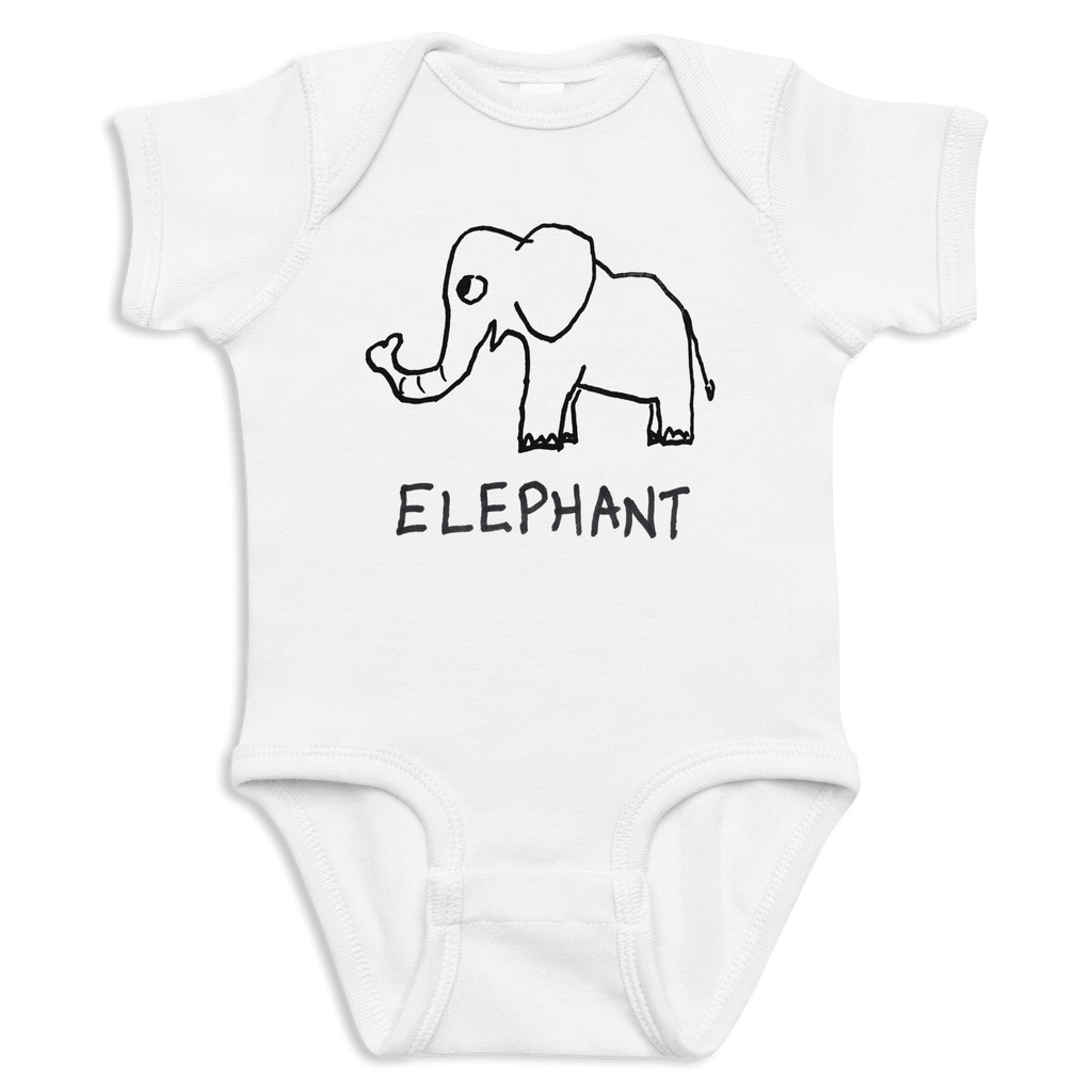 Elephant - Baby Onesie - Che Cose Belle