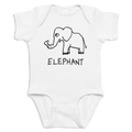 Elephant - Baby Onesie - Che Cose Belle