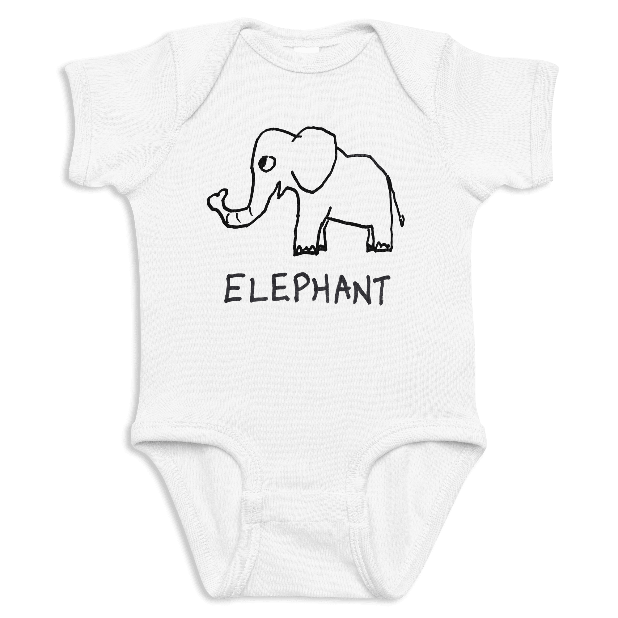 Elephant - Baby Onesie - Che Cose Belle