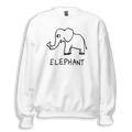 Elephant - Crewneck Sweatshirt - Che Cose Belle
