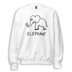 Elephant - Crewneck Sweatshirt - Che Cose Belle