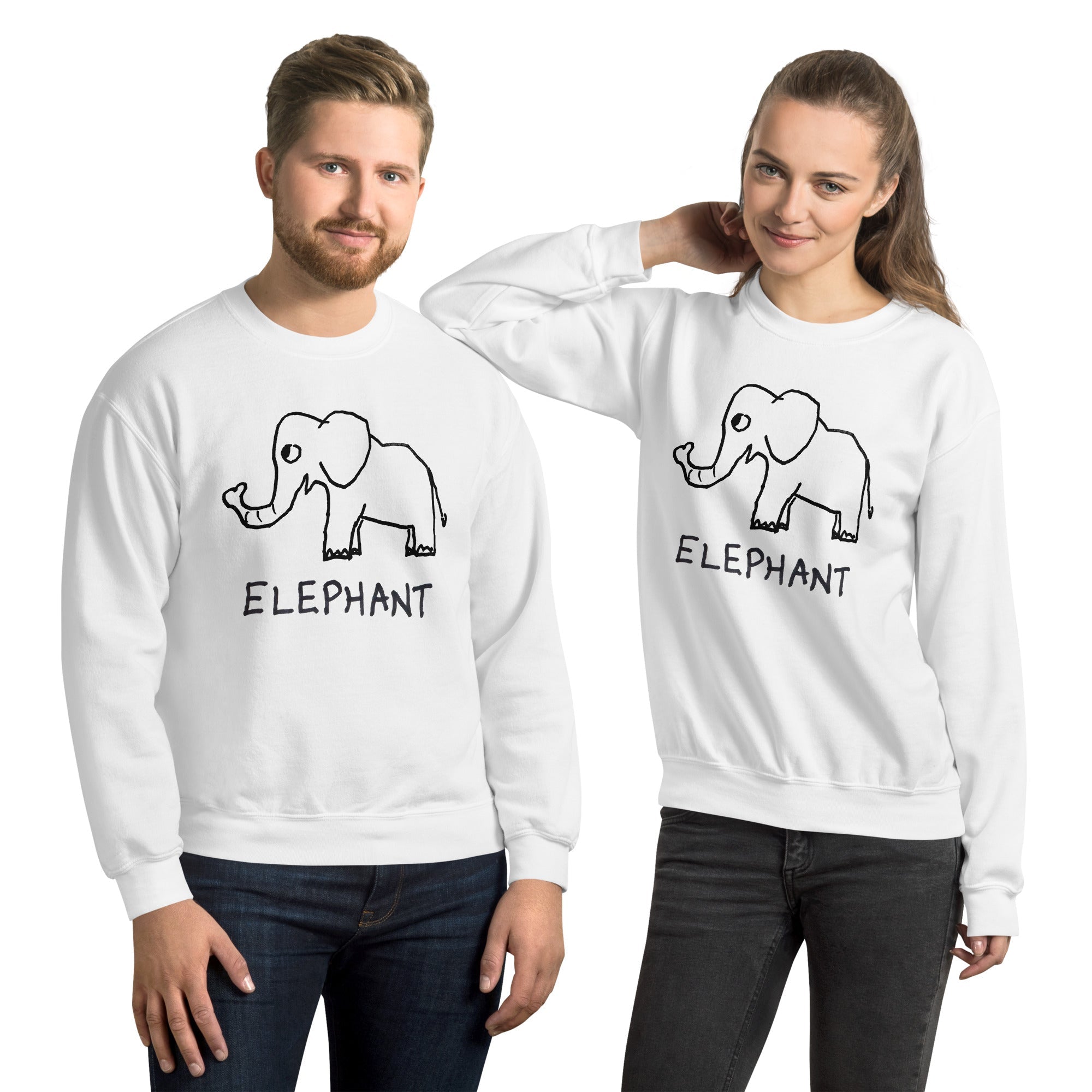 Elephant - Crewneck Sweatshirt - Che Cose Belle